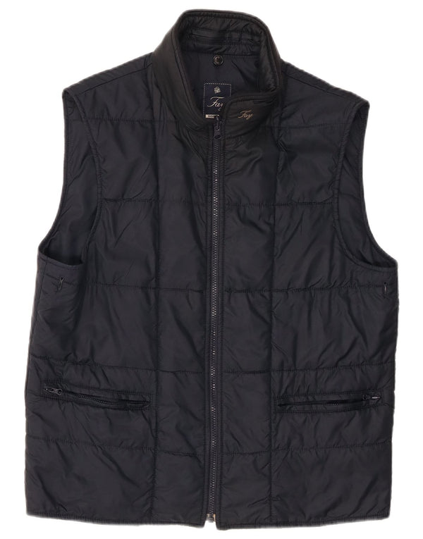 Gilet imbottito da donna Fay UK 16 grande blu navy in poliammide