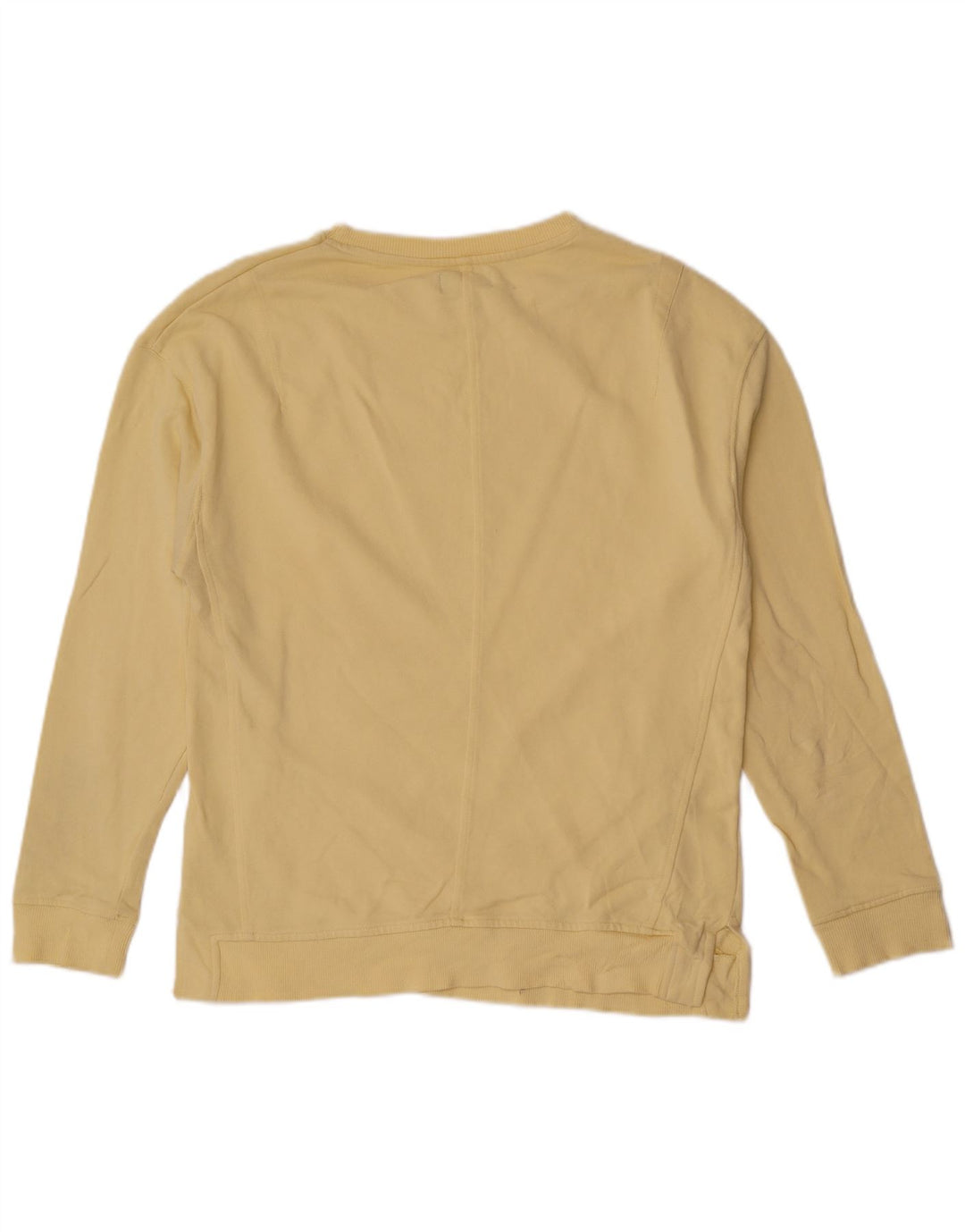 Zara Uomo Felpa Maglione Piccolo Giallo Cotone