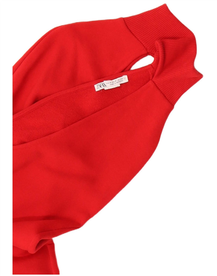 Maglione scaldamuscoli da donna Zara UK 12 rosso medio
