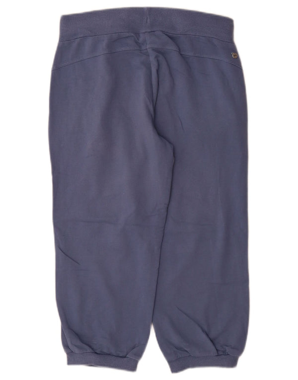 Pantaloni da tuta da donna Puma Capri Joggers UK 8 Small Blu Navy Cotone