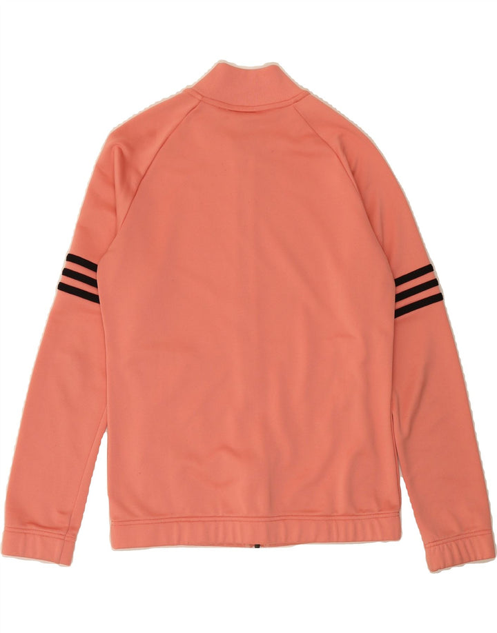 ADIDAS Womens Tracksuit Top Jacket UK 12 Medium Pink Vintage Adidas and Second-Hand Adidas from Messina Hembry 