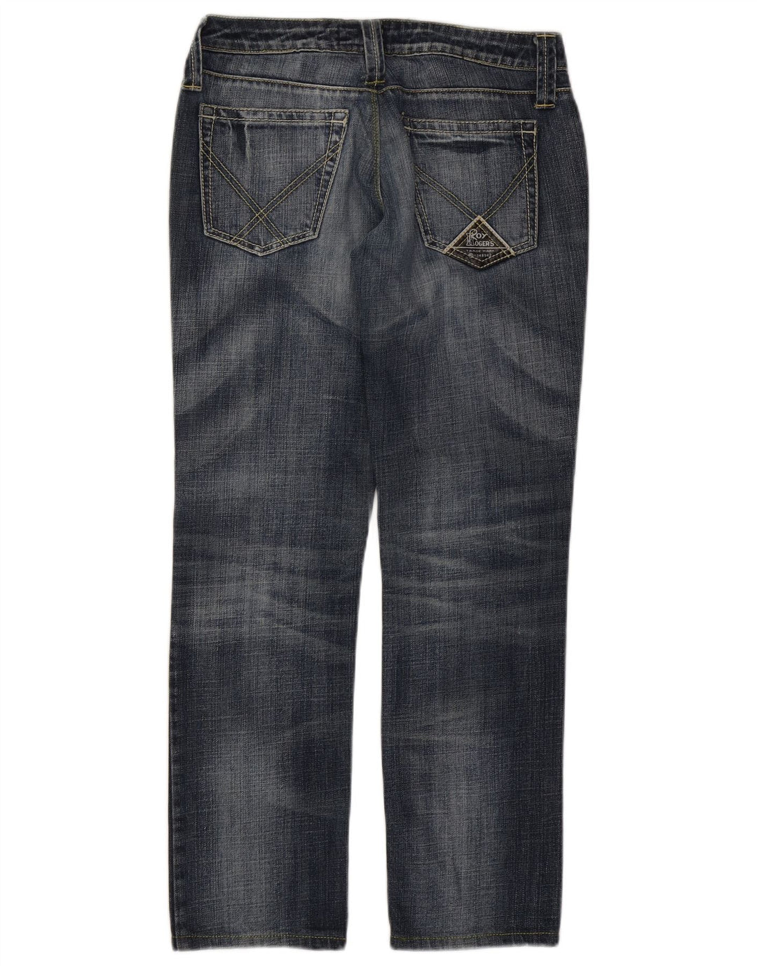 Jeans dritti Seven Bell da donna Roy Rogers IT 42 medio W28 L29 blu