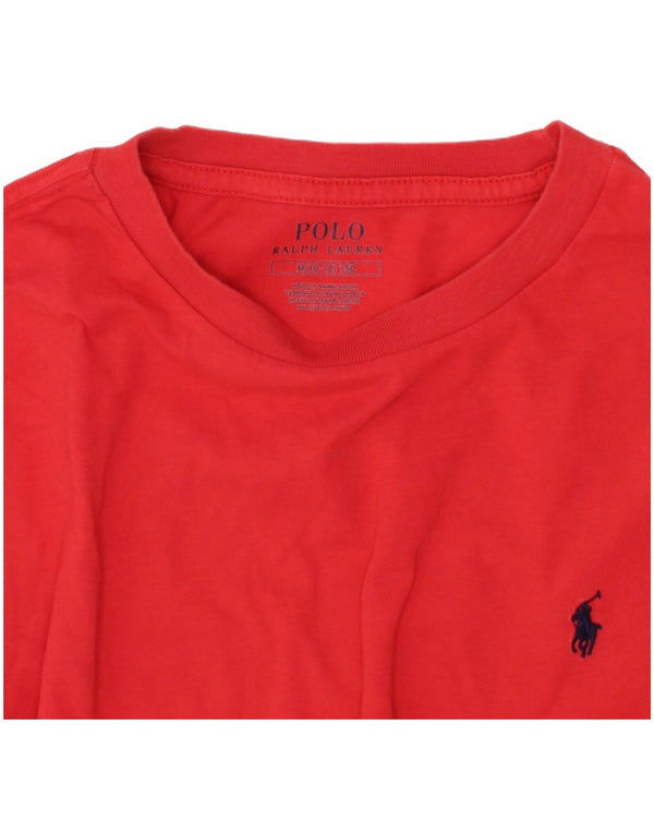 T-shirt da ragazzo Polo Ralph Lauren Top 10-11 anni Rosso medio