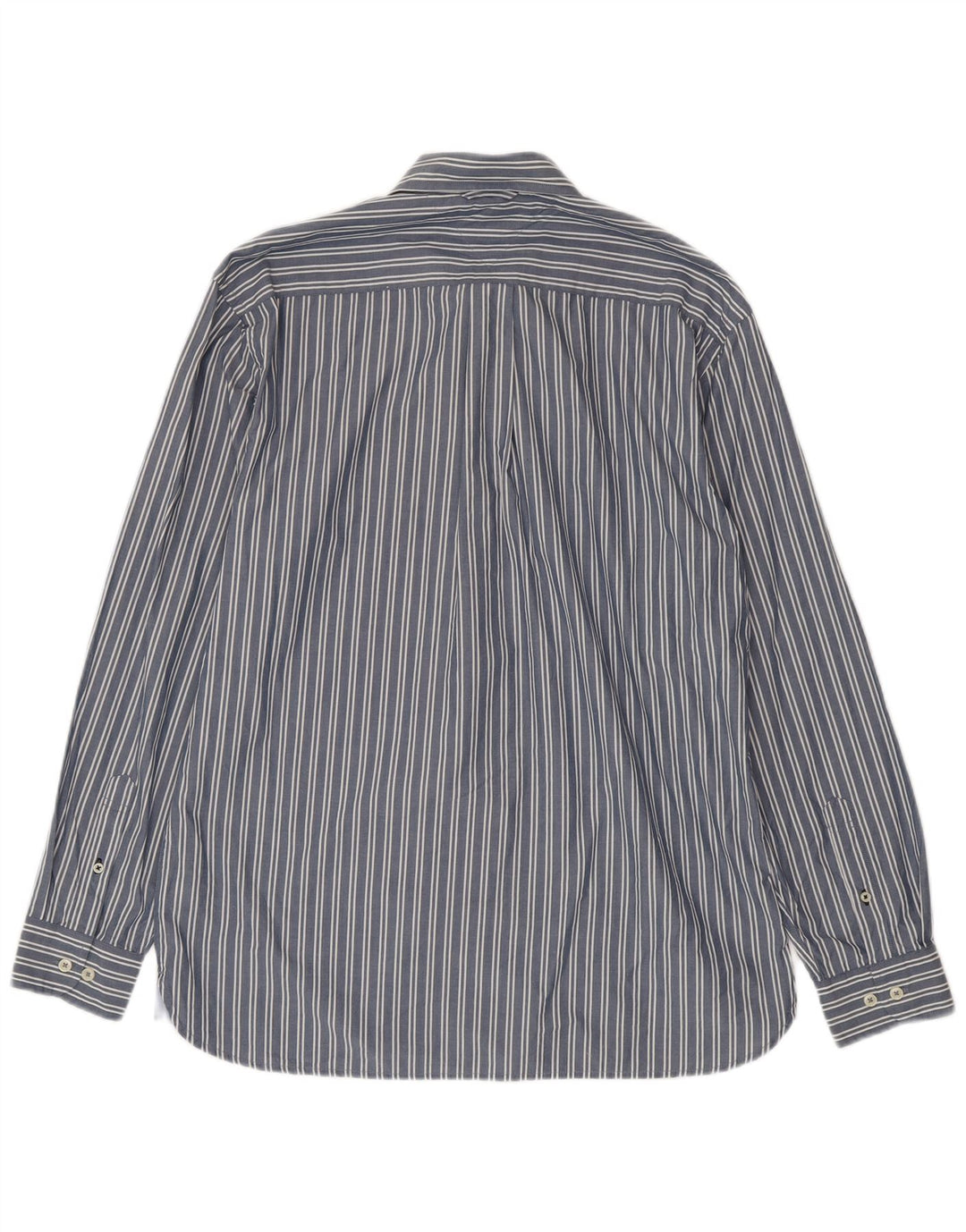 Camicia da uomo Tommy Hilfiger in cotone a righe blu medio