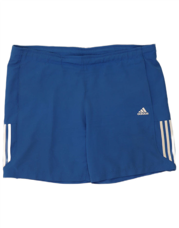 Pantaloncini sportivi da uomo Adidas XL blu poliestere