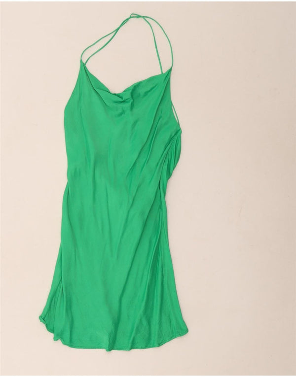 Abito Halter da donna Zara UK 4 XS verde