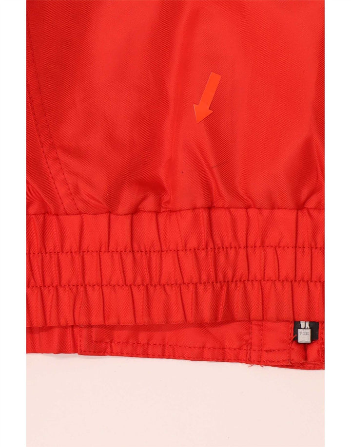 Giacca da sci con cappuccio per ragazzi Spyder 11-12 anni Poliestere color block rosso