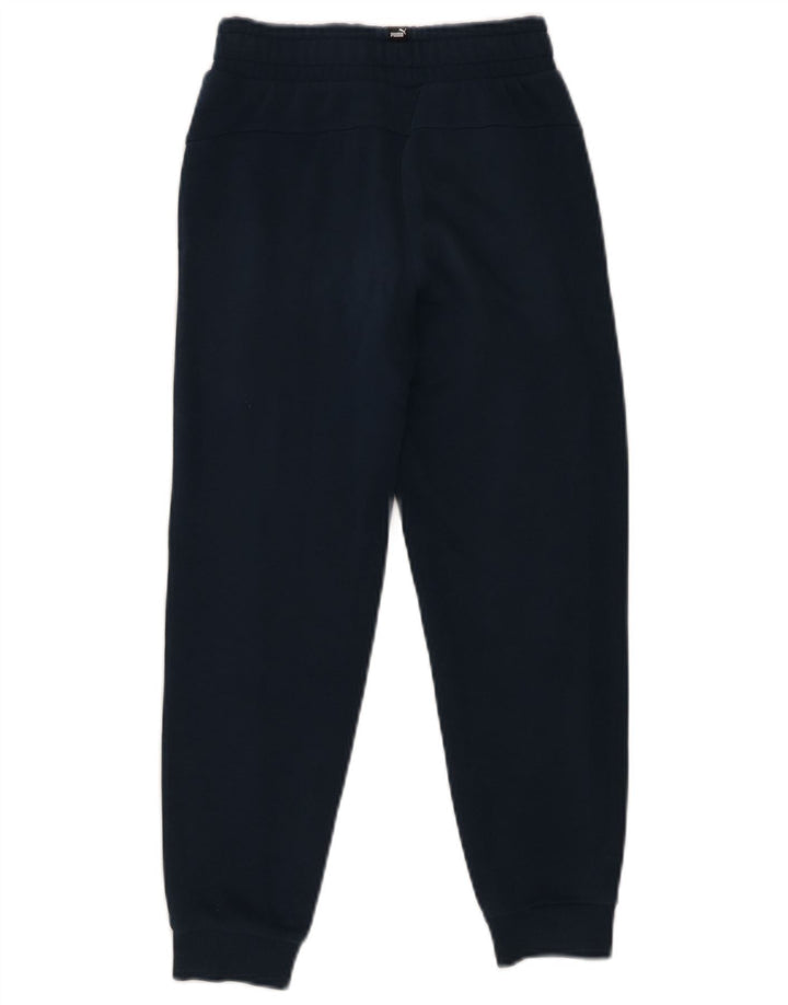 PUMA Boys Graphic Full Tracksuit 9-10 Years  Navy Blue Cotton