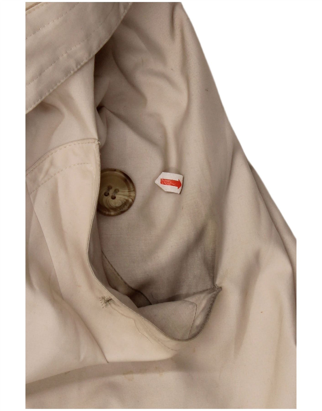 Trench da donna Luisa Spagnoli UK 10 piccolo poliestere beige