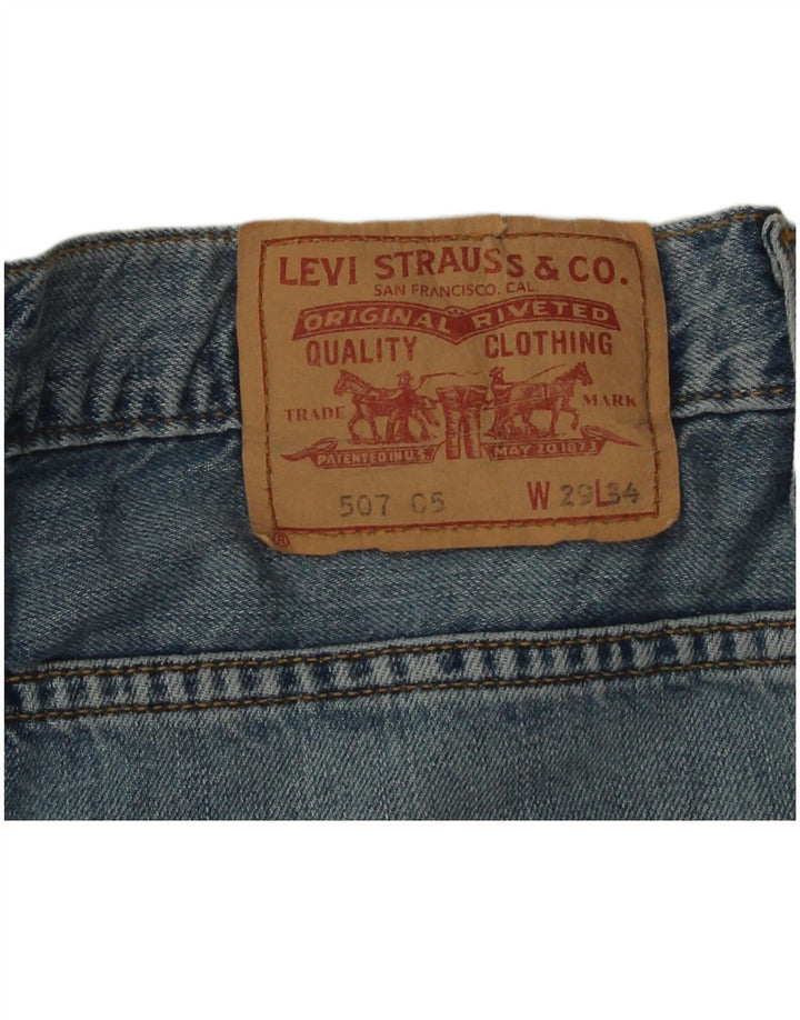 Jeans Bootcut da uomo Levi's W29 L30 in cotone blu