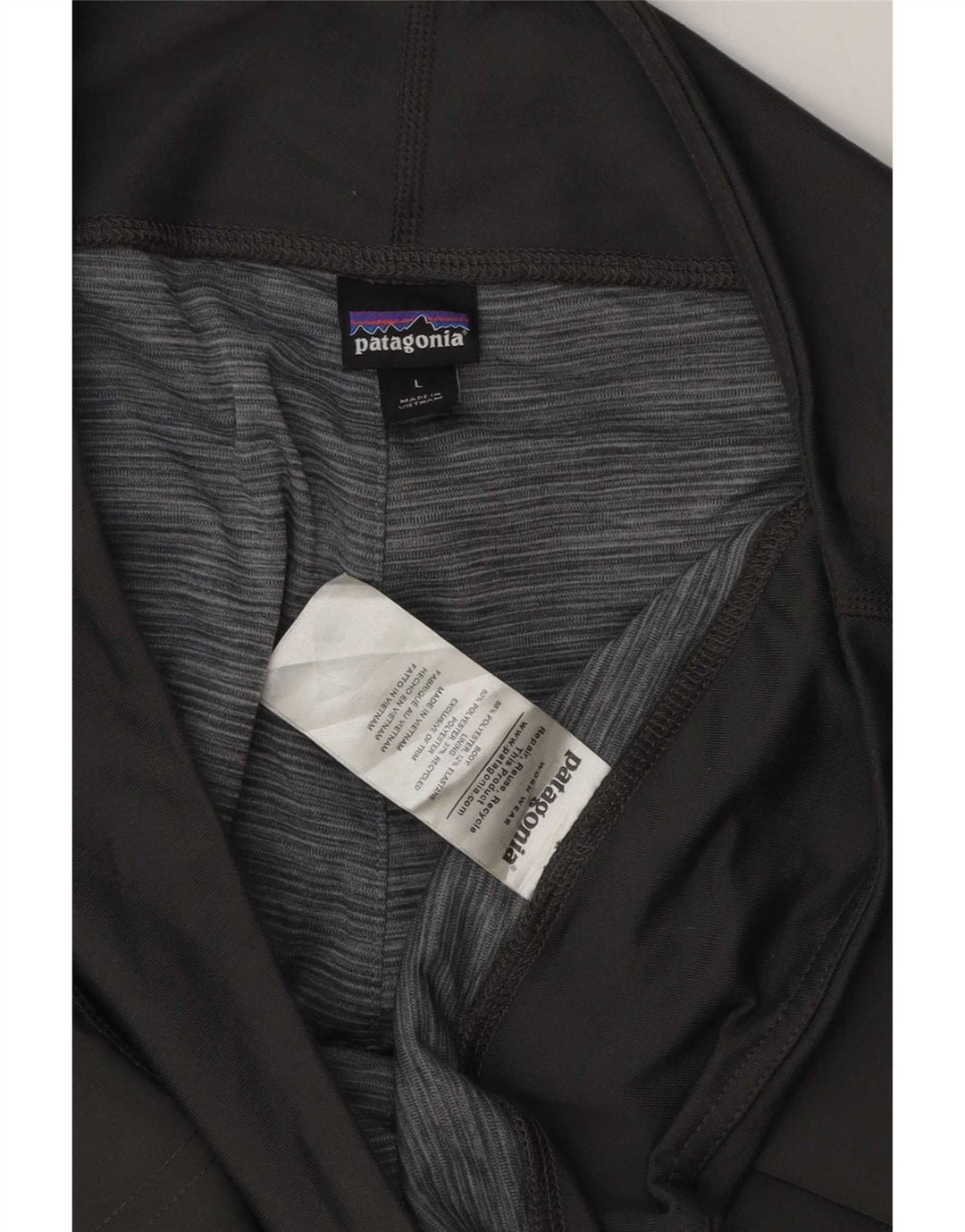 Patagonia Pantaloni da tuta da donna Joggers UK 16 Large Grigio Poliestere
