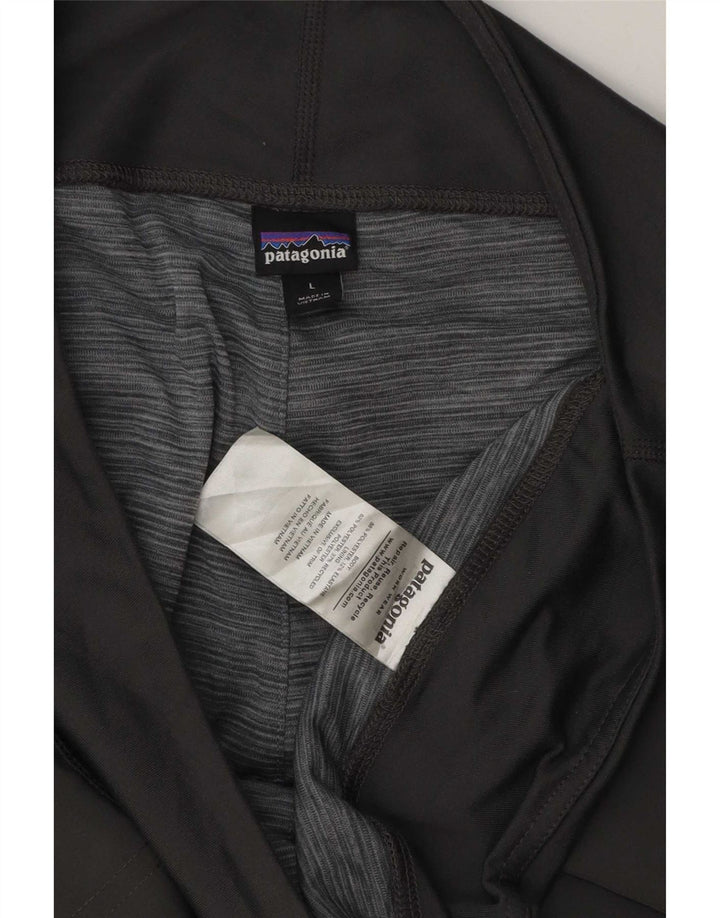 Patagonia Pantaloni da tuta da donna Joggers UK 16 Large Grigio Poliestere