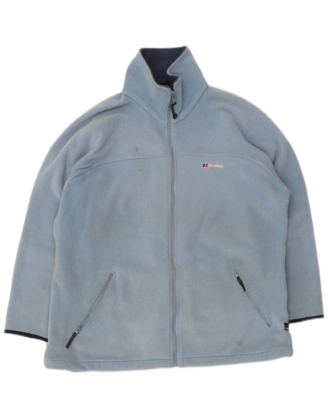 Giacca in pile oversize da donna Berghaus UK 14 Large Blu Poliestere