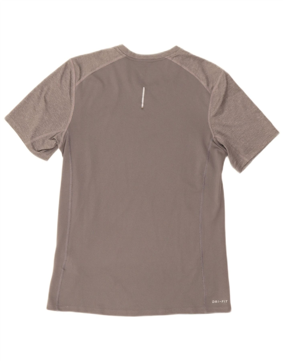 T-shirt Nike Dri Fit da uomo, piccola, in poliestere grigio