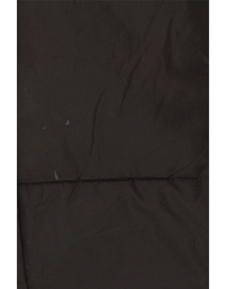 Giacca imbottita oversize da donna Free People UK 16 grande poliestere nero