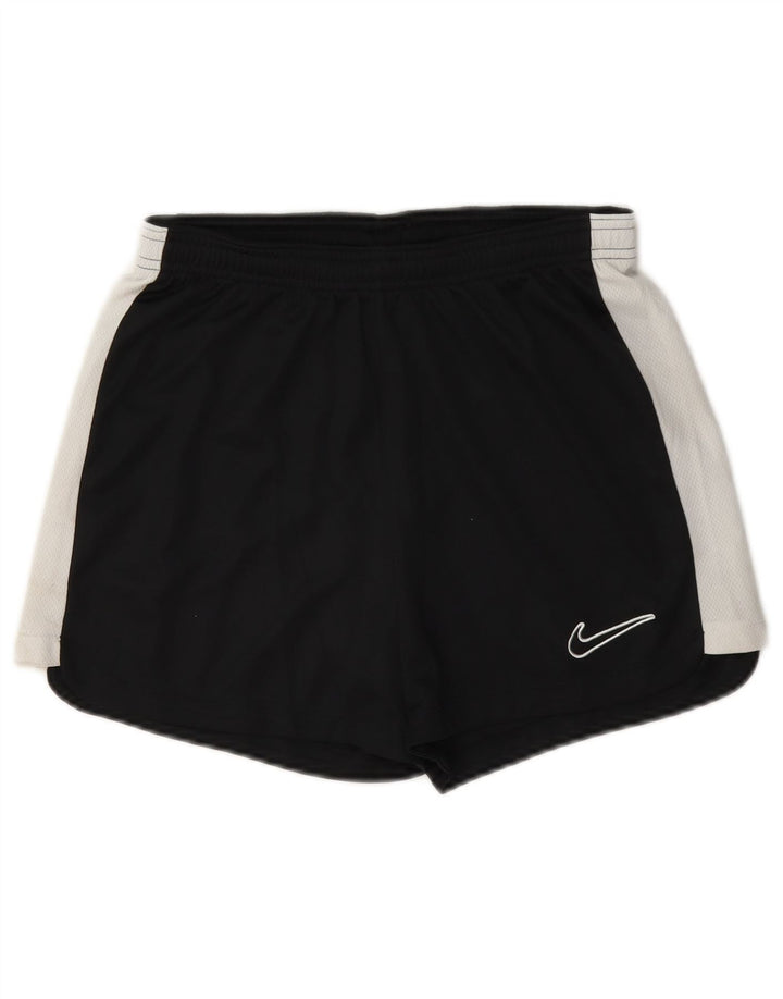 Pantaloncini sportivi Nike Uomo XS Nero Colourblock Poliestere