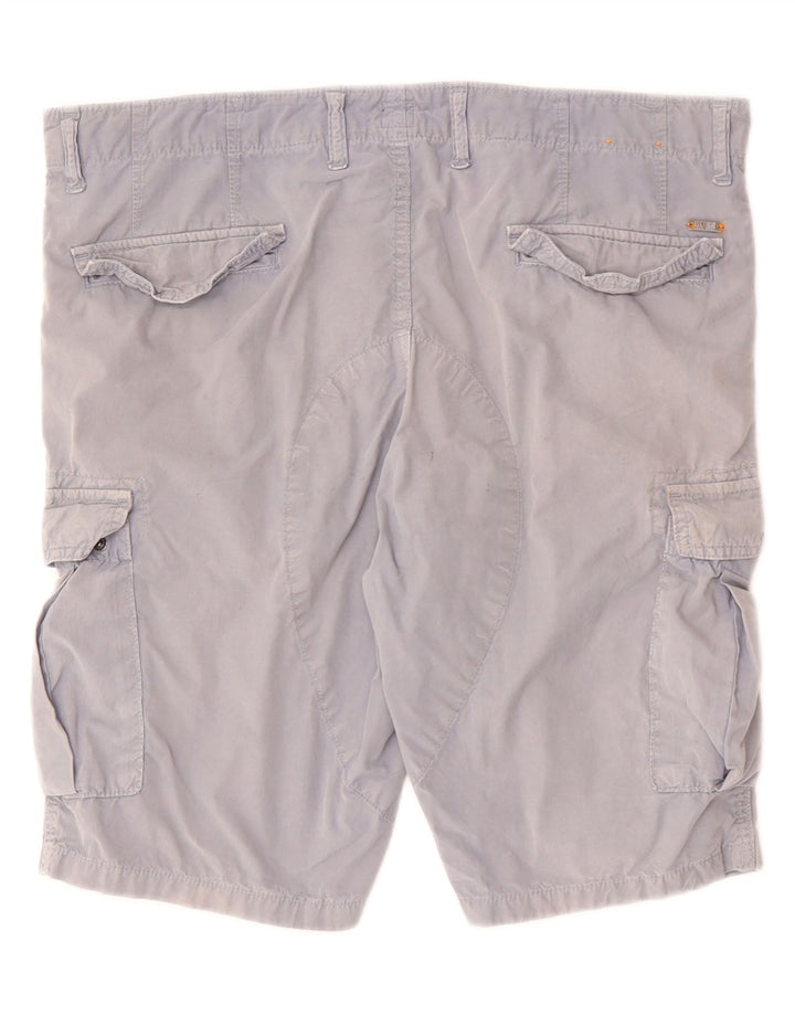 Pantaloncini cargo da uomo HUGO BOSS W38 XL Blu