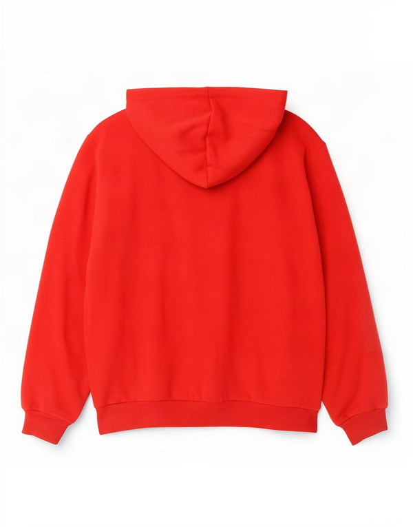 Felpa con cappuccio grafica per ragazze Puma 13-14 anni in cotone rosso