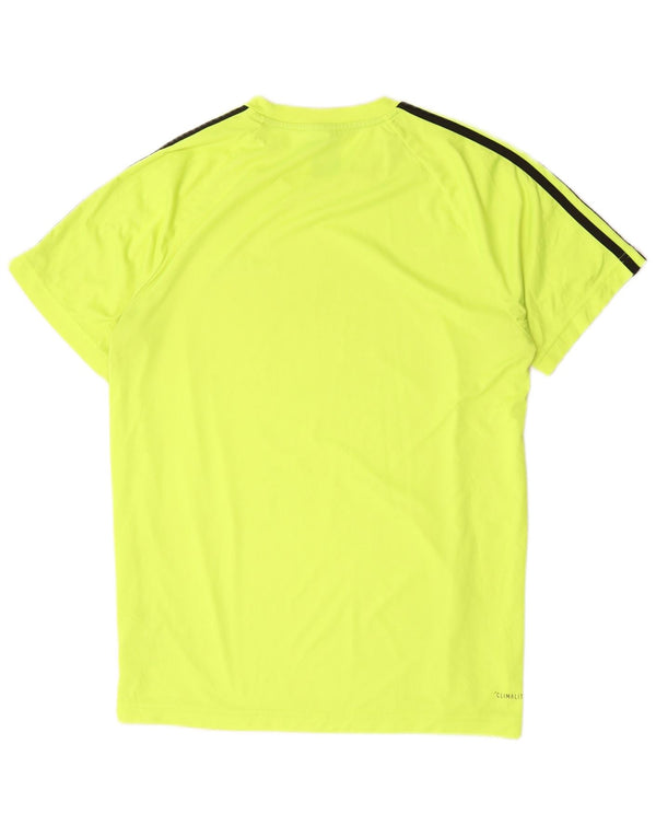 T-shirt ADIDAS da uomo Climalite Top verde medio in poliestere