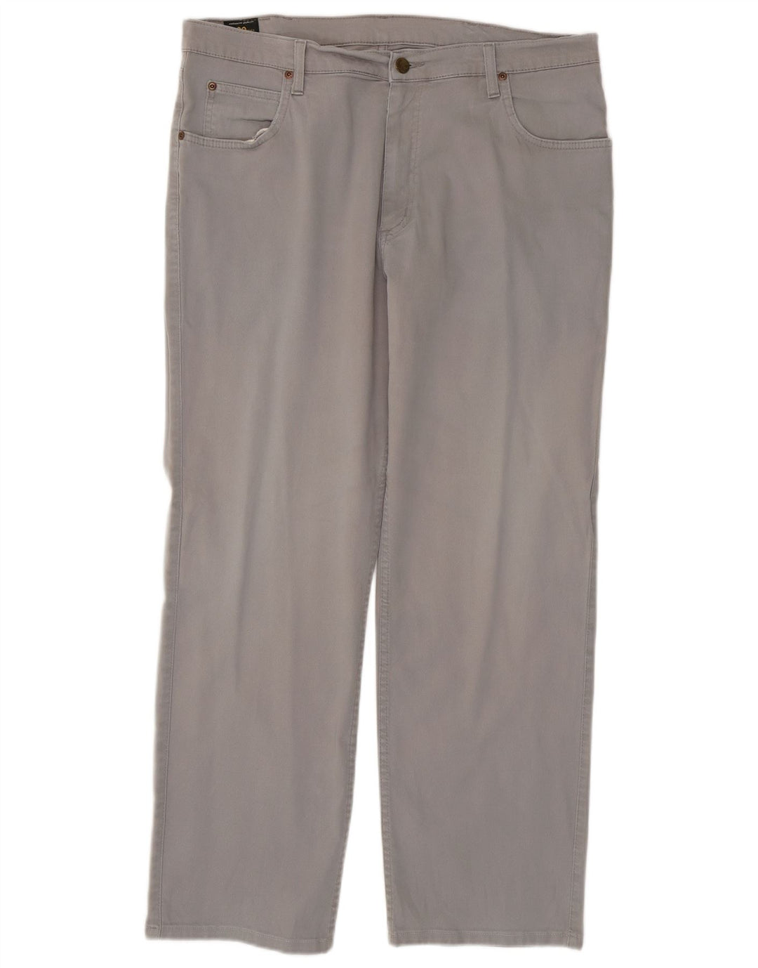 Jeans dritti da uomo Lee Brooklyn W38 L30 cotone grigio
