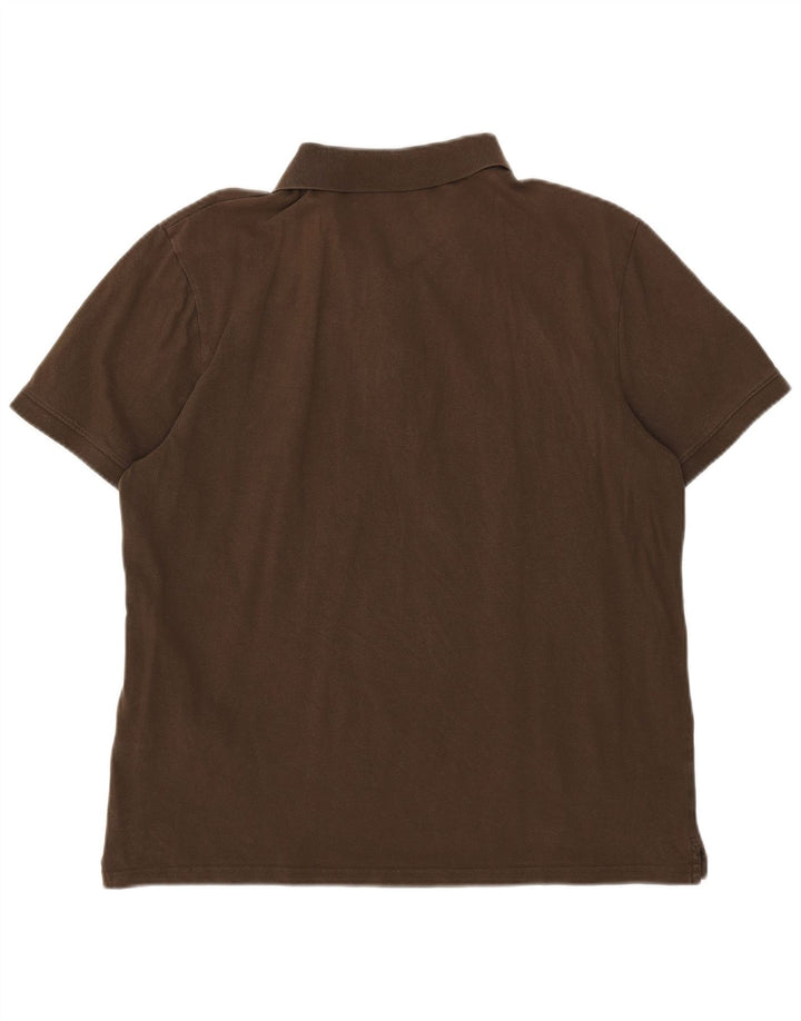 Polo da uomo Lyle & Scott XL in cotone kaki