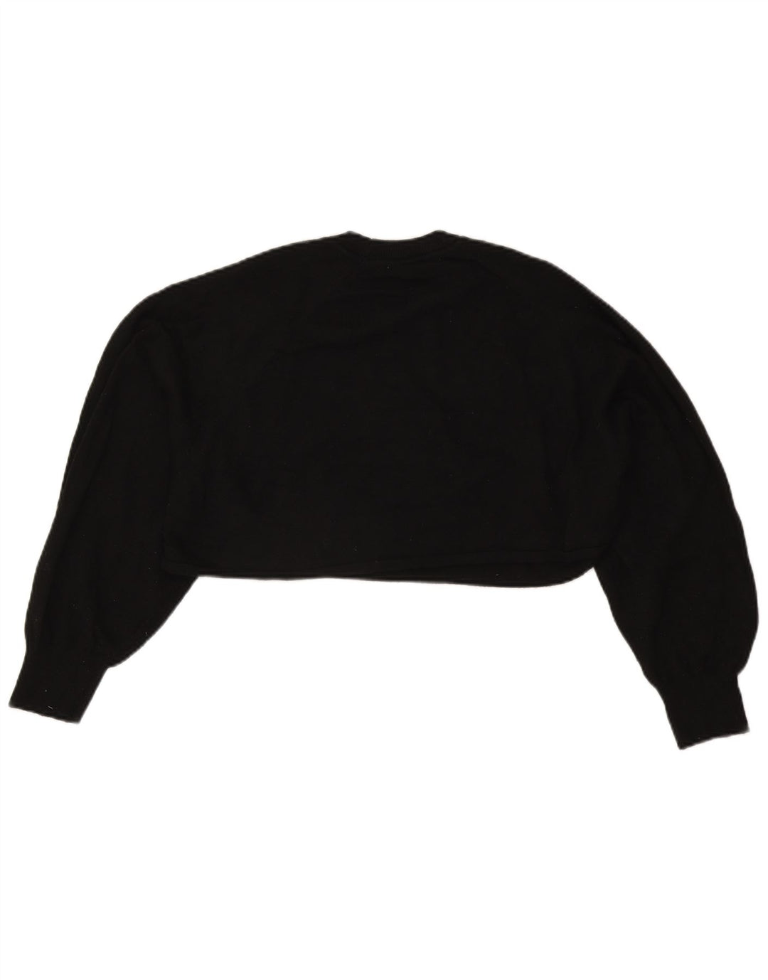 Camicetta oversize corta da donna Zara UK 14 media nera