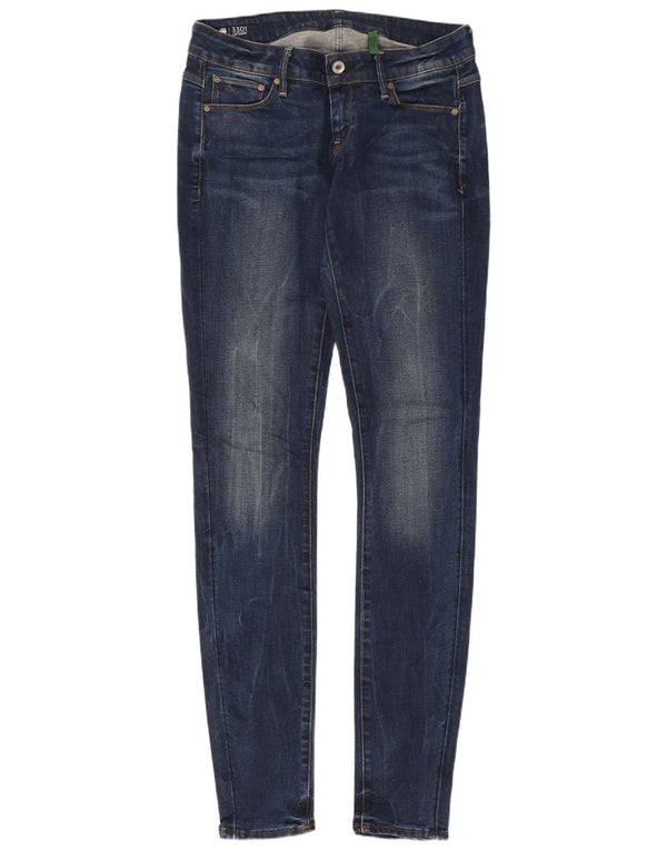 Jeans skinny bassi G-Star da donna 3301 W29 L34 cotone blu