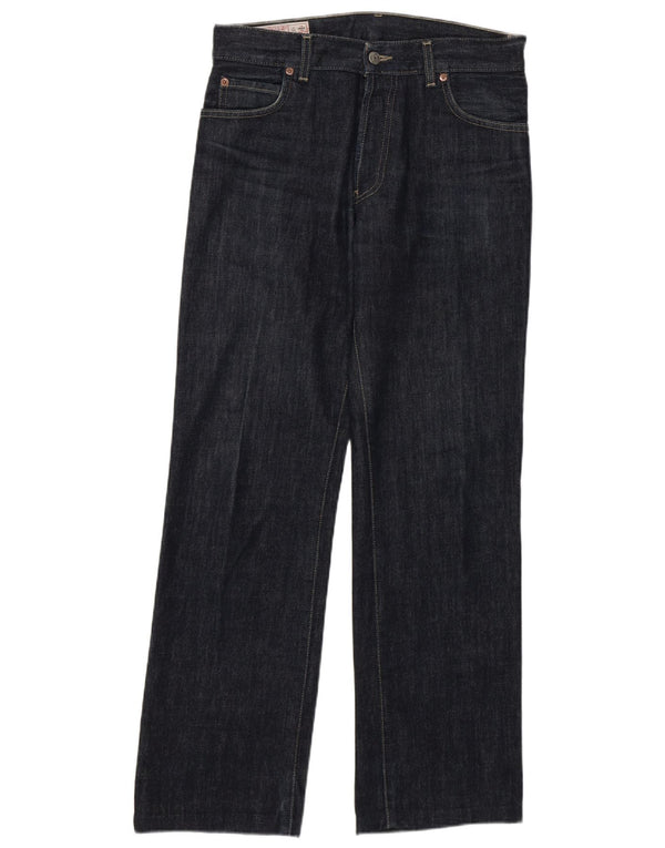 Jeans dritti da uomo Rifle W30 L29 in cotone blu navy