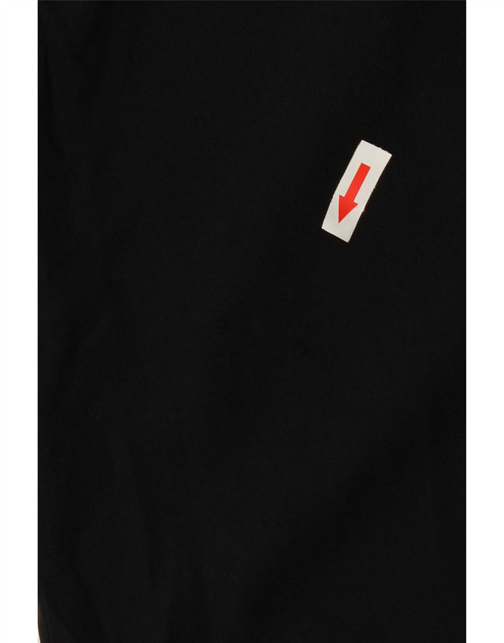 Pantaloni da abito regolari dritti da uomo Marks & Spencer W36 L31 poliestere nero
