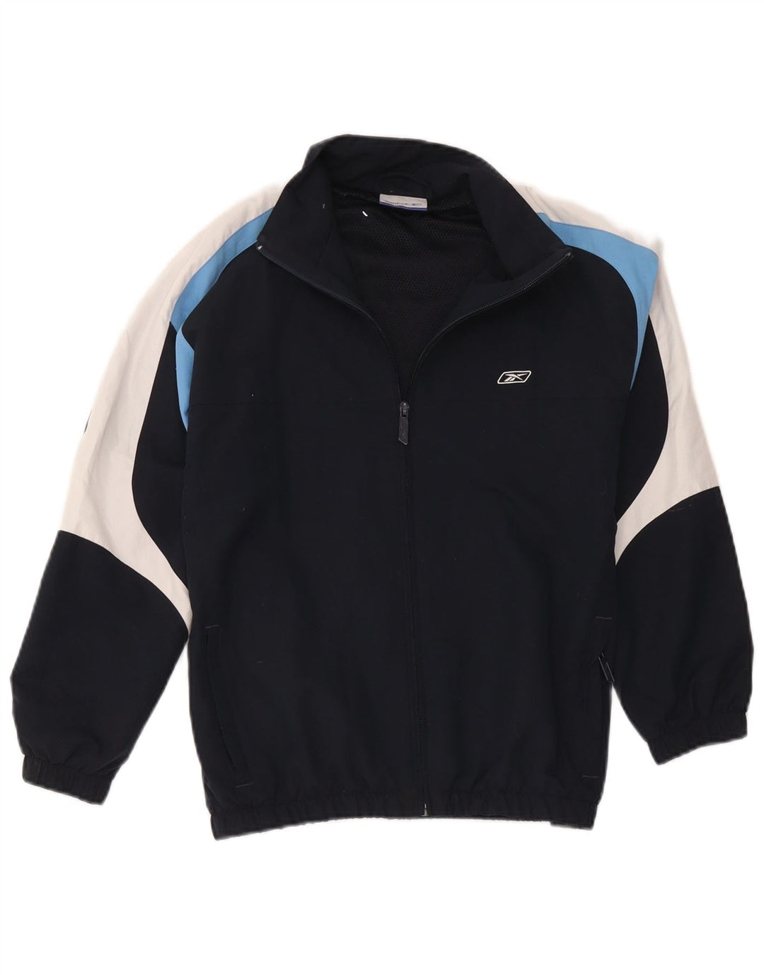 Giacca Reebok da ragazzo, tuta da ginnastica, 13-14 anni, colore blu navy