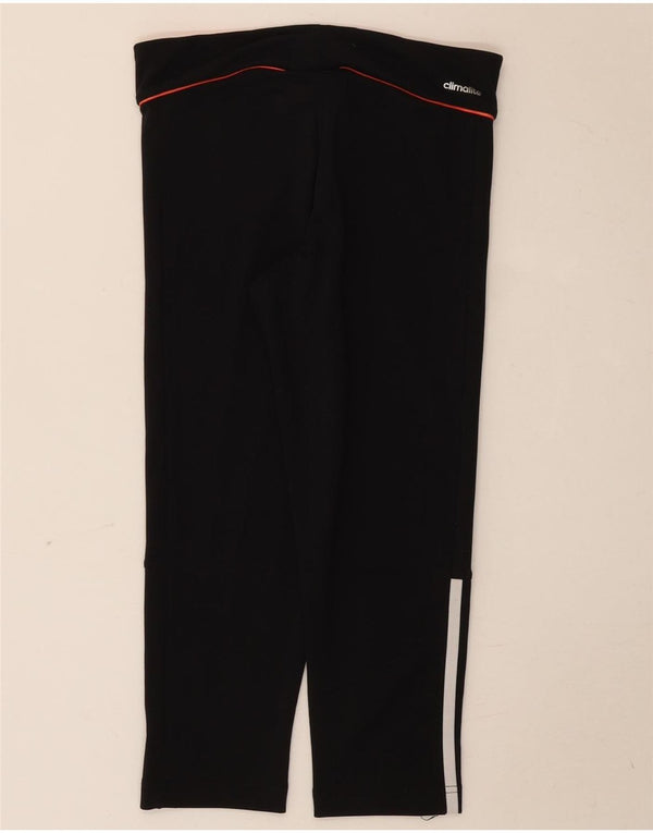 Leggings Adidas Climalite Capri da donna UK 8 Small Poliestere nero