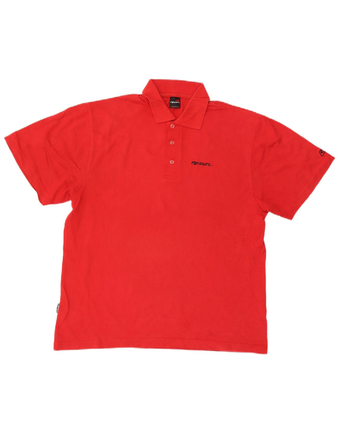 Polo da uomo Rip Curl piccola in cotone rosso