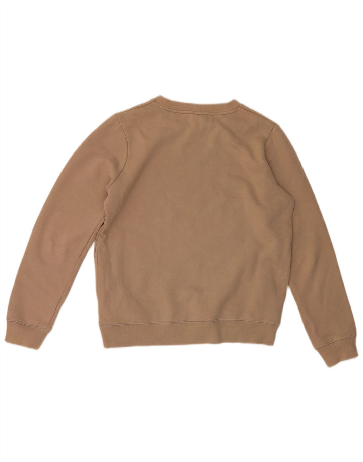 Felpa grafica da bambino Ellesse 13-14 anni in cotone marrone