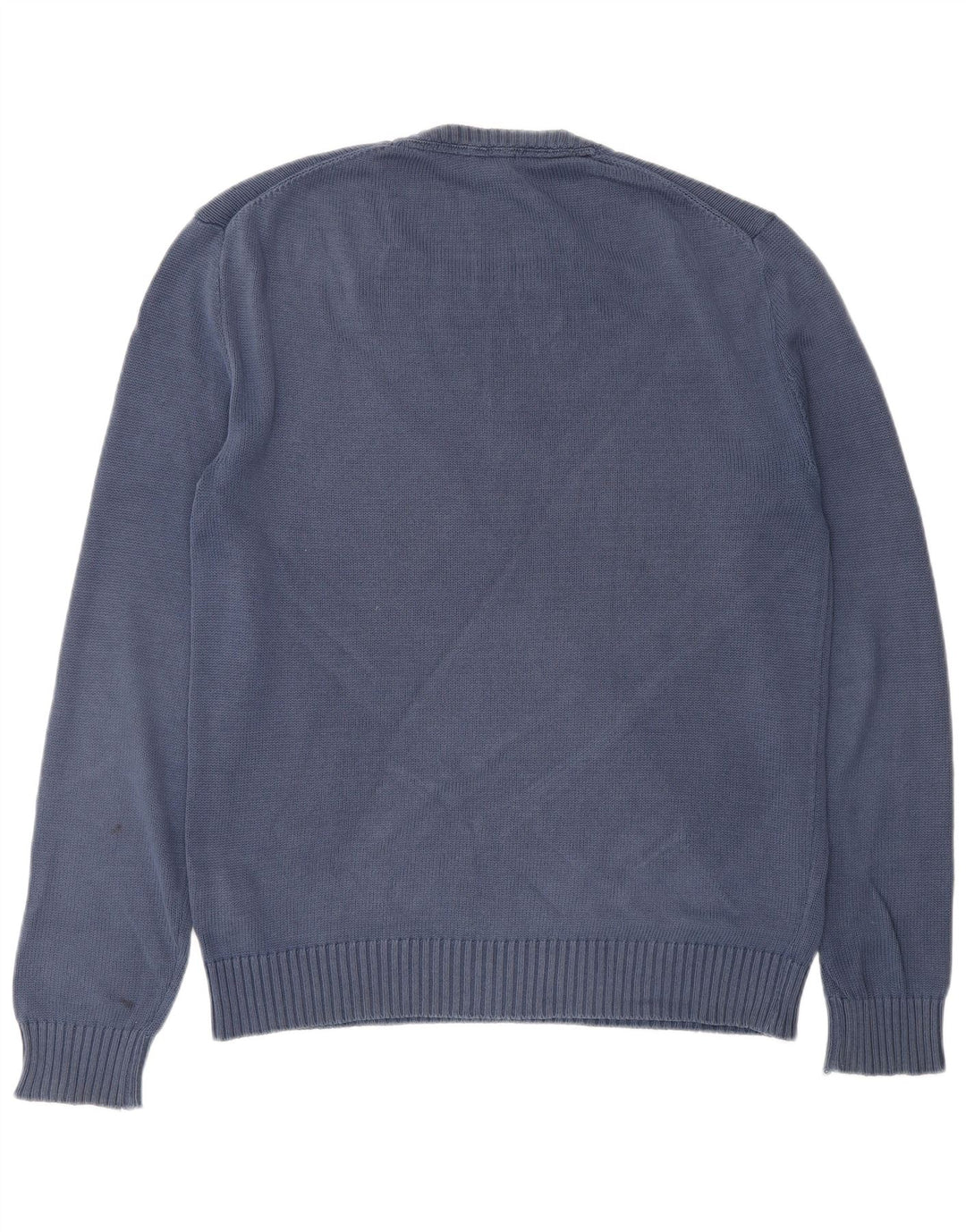 Maglione da uomo HACKETT girocollo in cotone medio blu navy