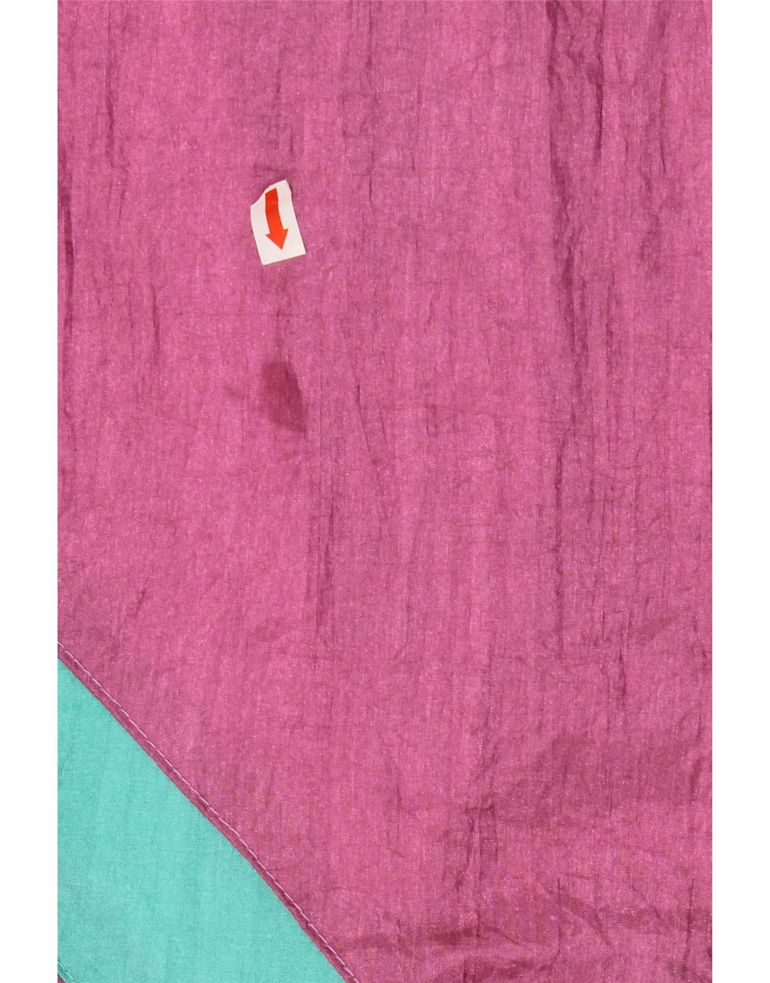 Giacca da ginnastica vintage da uomo XL color block rosa