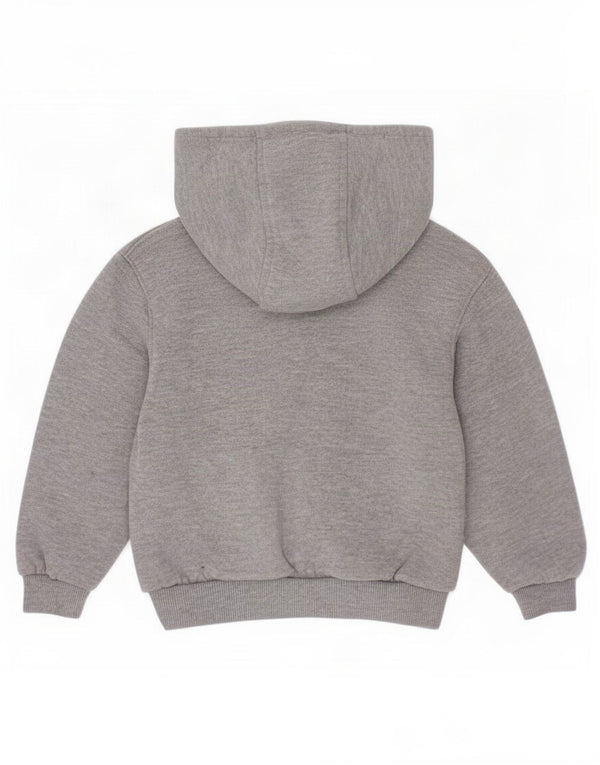 Felpa con cappuccio grafica Nike da bambino, 18-24 mesi, cotone grigio screziato