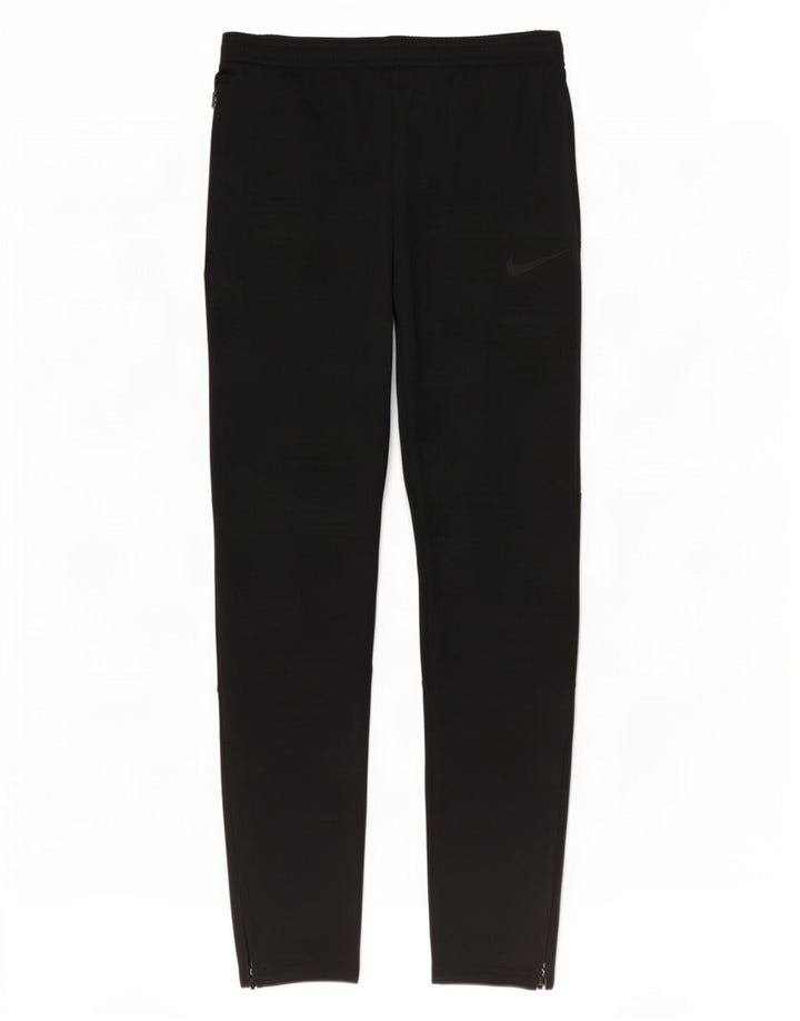 Pantaloni da tuta Nike Dri Fit da uomo piccoli in poliestere nero
