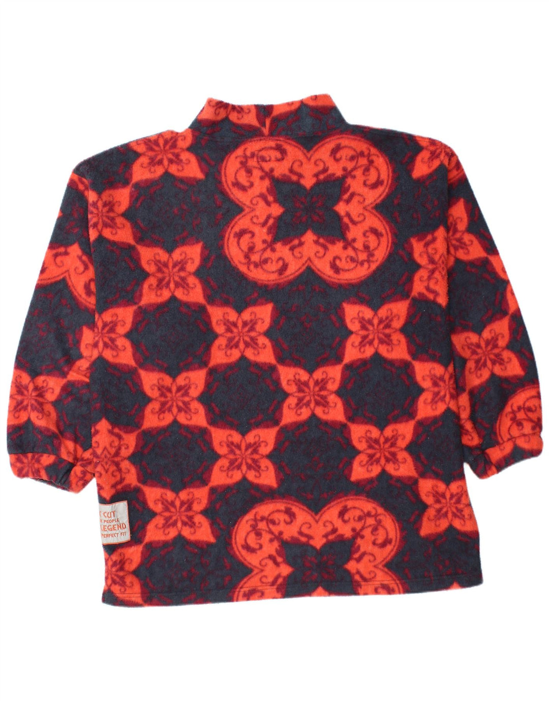 Maglione in pile da uomo S.Oliver XL in poliestere floreale blu navy