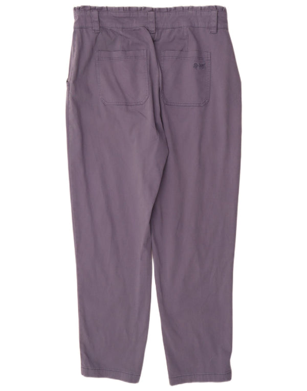 Pantaloni casual affusolati a vita alta da donna Animal UK 16 Large W34 L30 Blu