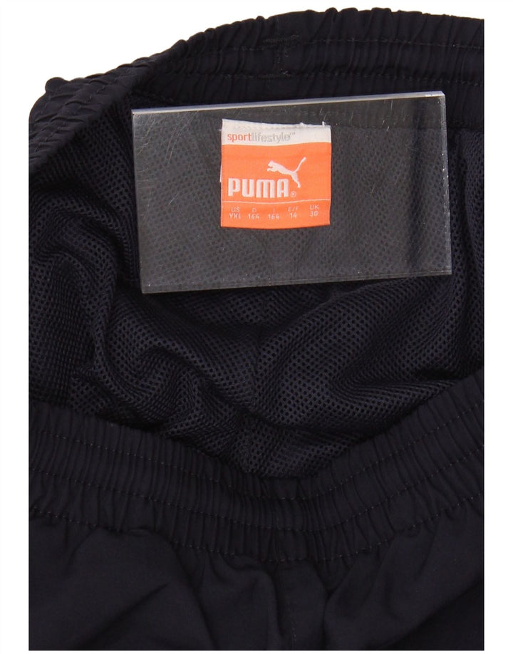 PUMA Boys Tracksuit Trousers 13-14 Years  Navy Blue