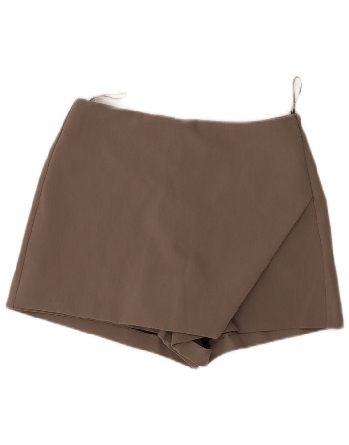 Pantaloncini Skort da donna Zara UK 12 Grigio medio