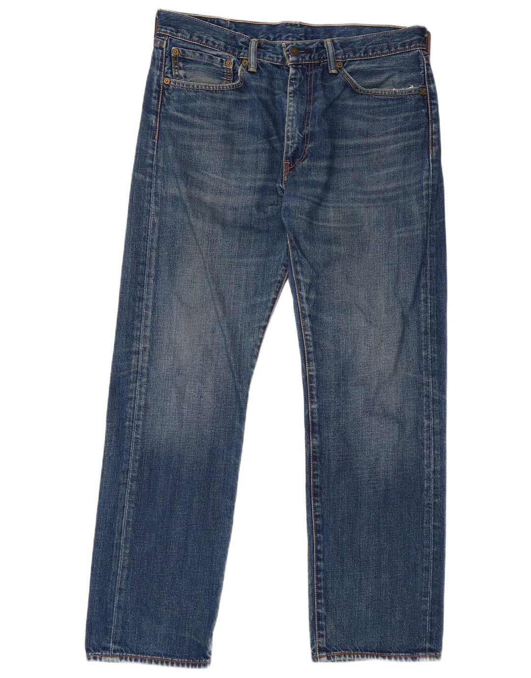 Levi's Uomo 505 Jeans dritti W34 L30 Cotone Blu