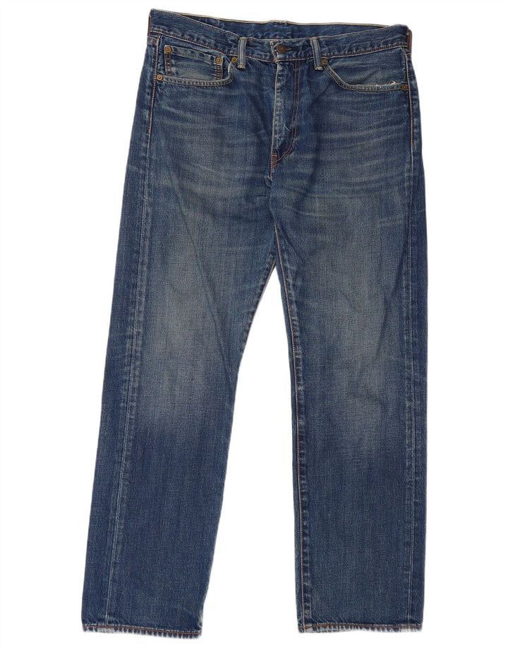 Levi's Uomo 505 Jeans dritti W34 L30 Cotone Blu