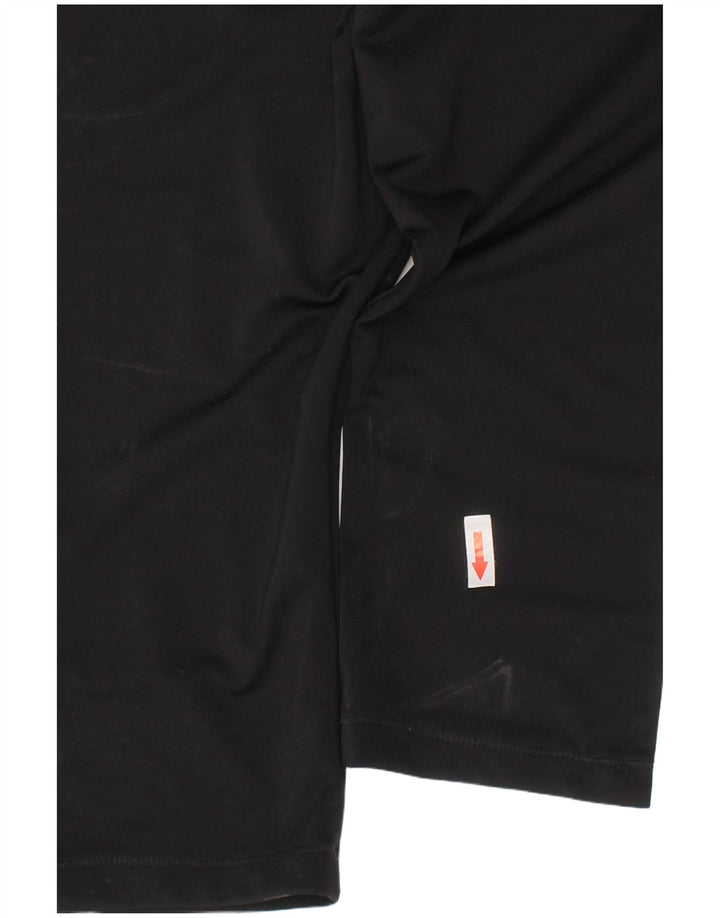 Leggings Adidas Climalite Capri per ragazze 11-12 anni medio poliestere nero