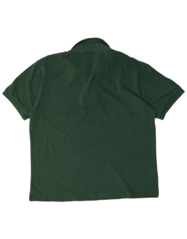 Polo da uomo Lacoste vestibilità classica taglia 5 grande in cotone verde