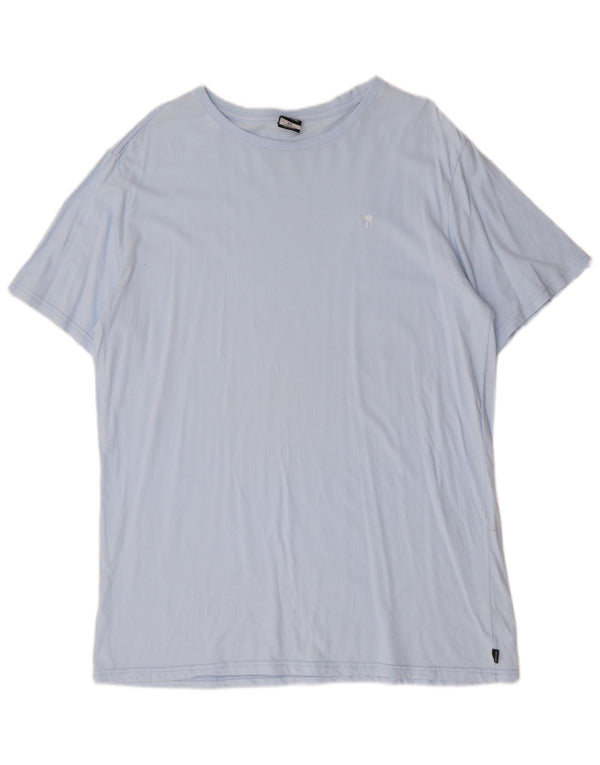 T-shirt da uomo con vestibilità standard Rip Curl 2XL in cotone blu
