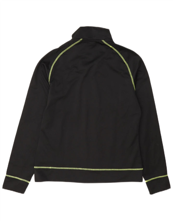 Giacca da tuta da donna Asics UK 12 Medium Nero Poliestere