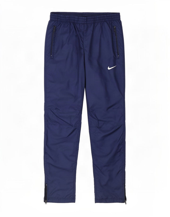 Pantaloni da tuta Nike da uomo in nylon blu navy medio