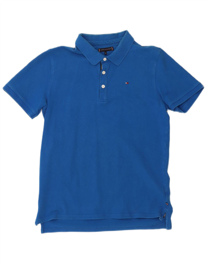 Polo Tommy Hilfiger da bambino 15-16 anni in cotone blu