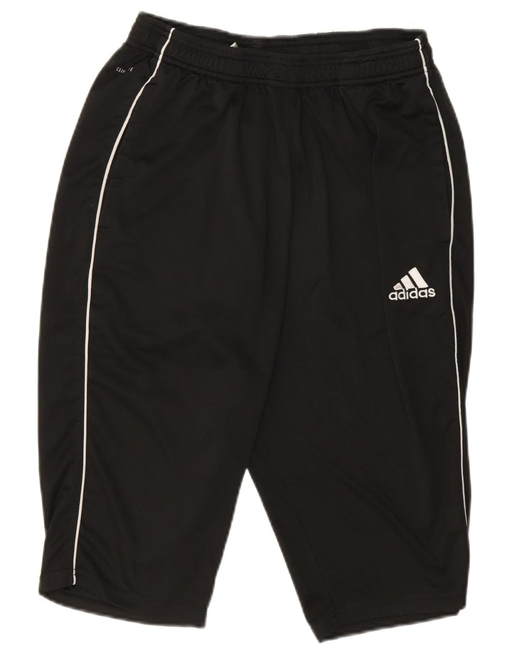 Pantaloncini sportivi Adidas Climalite Bermuda da uomo medio poliestere nero